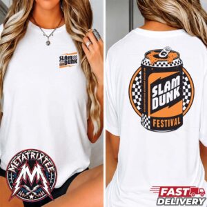 20 Years Slam Dunk Festival 2026 Kickstart Tee For South And North May 23rd And 24th 2026 Short T-Shirt