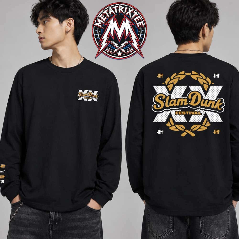 20 Years Slam Dunk Festival 2026 XX Anniversary Tee For South And North May 23rd And 24th 2026 Longsleeve T-Shirt 20 Years Slam Dunk Festival 2026 XX Anniversary Tee For South And North May 23rd And 24th 2026 Longsleeve T-Shirt