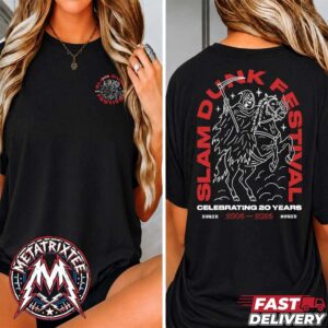 20 Years Slam Dunk Festival 2026 Year Of The Horse Tee For South And North May 23rd And 24th 2026 Short T-Shirt