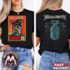 Europe 2026 Megadeth Merch EU Itin Tee With Cities List For May 25 To July 5 Black Short T-Shirt Europe 2026 Megadeth Merch EU Itin Tee With Cities List For May 25 To July 5 Black Short T-Shirt