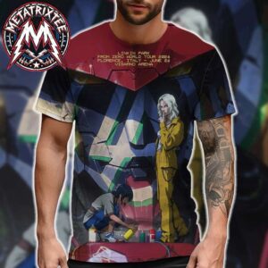 FZ 2026 Tour Florence Poster Artist Maciej Kuciara And Daniels Gulbis Linkin Park Italy At Visarno Arena On June 26th 2026 3D T-Shirt