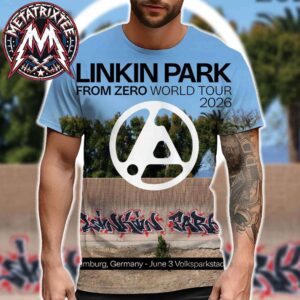 FZ 2026 Tour Hamburg Poster Artist RISK Linkin Park Germany At Volksparkstadion On June 3rd 2026 All Over Print Shirt