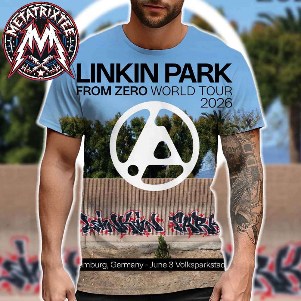 FZ 2026 Tour Hamburg Poster Artist RISK Linkin Park Germany At Volksparkstadion On June 3rd 2026 All Over Print Shirt FZ 2026 Tour Hamburg Poster Artist RISK Linkin Park Germany At Volksparkstadion On June 3rd 2026 All Over Print Shirt