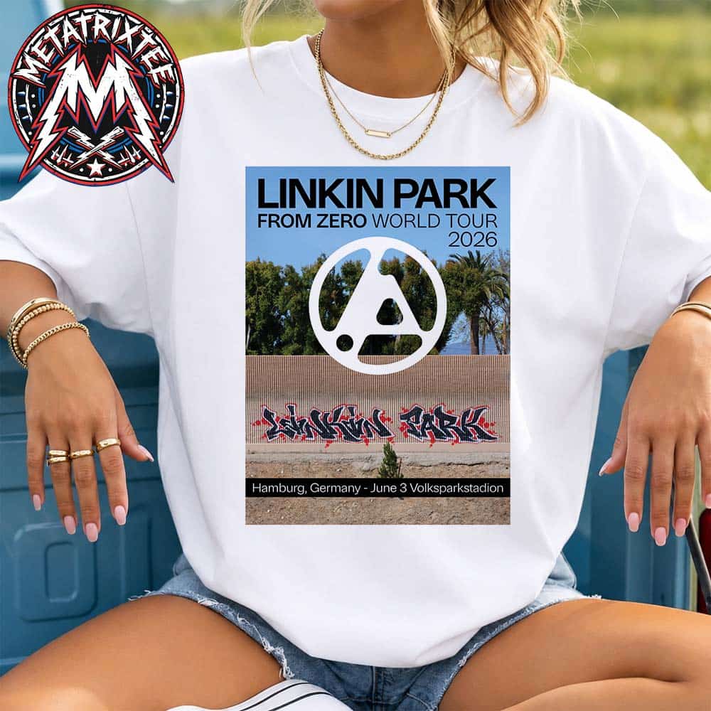 FZ 2026 Tour Hamburg Poster Artist RISK Linkin Park Germany At Volksparkstadion On June 3rd 2026 Classic T-Shirt FZ 2026 Tour Hamburg Poster Artist RISK Linkin Park Germany At Volksparkstadion On June 3rd 2026 Classic T-Shirt