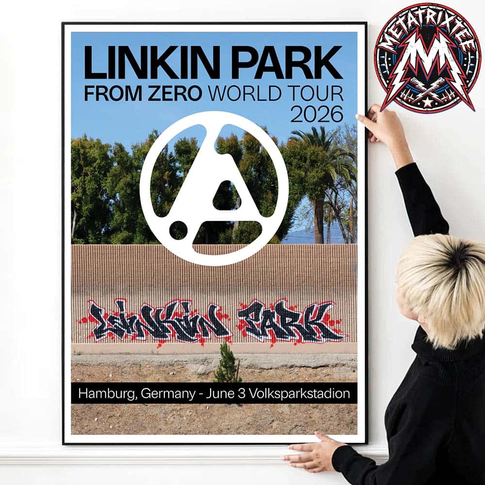 FZ 2026 Tour Hamburg Poster Artist RISK Linkin Park Germany At Volksparkstadion On June 3rd 2026 Premium Poster Canvas FZ 2026 Tour Hamburg Poster Artist RISK Linkin Park Germany At Volksparkstadion On June 3rd 2026 Premium Poster Canvas