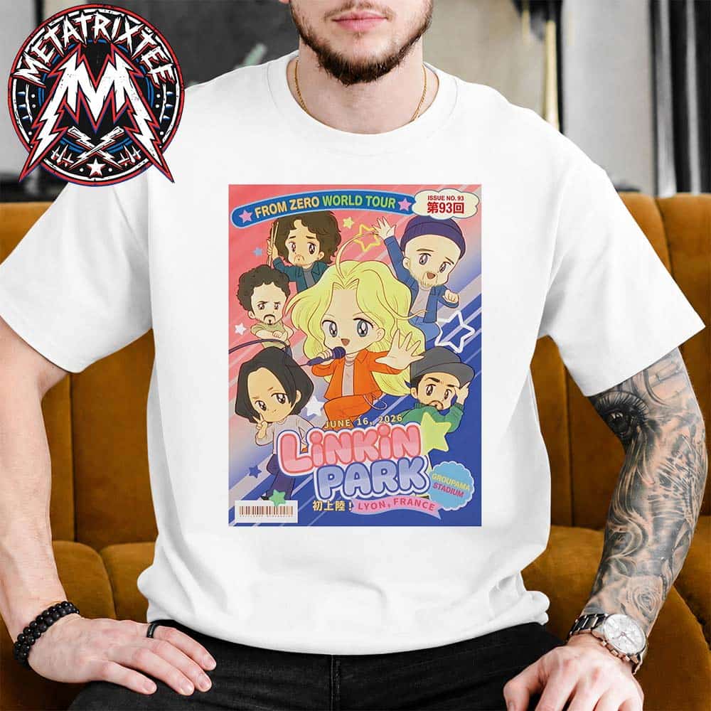 FZ 2026 Tour Lyon Poster Artist pplpleasr Linkin Park Spain At Groupama Stadium On June 16th 2026 Vintage T-Shirt FZ 2026 Tour Lyon Poster Artist pplpleasr Linkin Park Spain At Groupama Stadium On June 16th 2026 Vintage T-Shirt