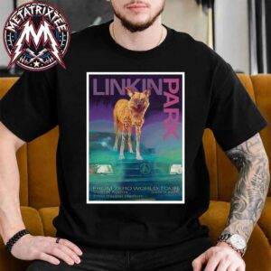 FZ 2026 Tour Vienna Poster Artist Sage Vaughn Linkin Park Austria At Ernst Happel Stadium On June 9th 2026 Unisex T-Shirt
