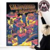 System Of A Down x Mercadorama 2026 Poster By Ratta Rodriguez CDMX On May 27 And 28 2026 Premium Poster Canvas