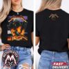Pop-Up M72 Zurich Event Mark Richards Tee Metallica On May 27 2026 At Stadion Letzigrund In Zurich Switzerland Two Sided Black T-Shirt