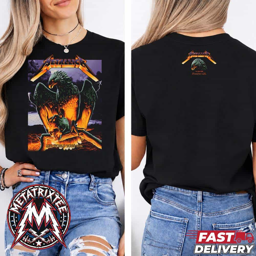 Frankfurt Metallica Germany Night 2 Merch Max Loffler Tee On May 24th 2026 At Deutsche Bank Park M72 Frankfurt Two Sided T-Shirt Frankfurt Metallica Germany Night 2 Merch Max Loffler Tee On May 24th 2026 At Deutsche Bank Park M72 Frankfurt Two Sided T-Shirt