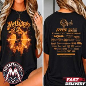 Hellsinki Metal Festival 2026 Merch Hammer Event 2026 Tee For The Helsinki Ice Hall In Finland On August 7-8 2026 Short T-Shirt