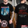 Fear of the Dark 2026 Tour Longsleeve Tee Iron Maiden 50th Anniversary World Tour 2026 Black Longsleeve T-Shirt