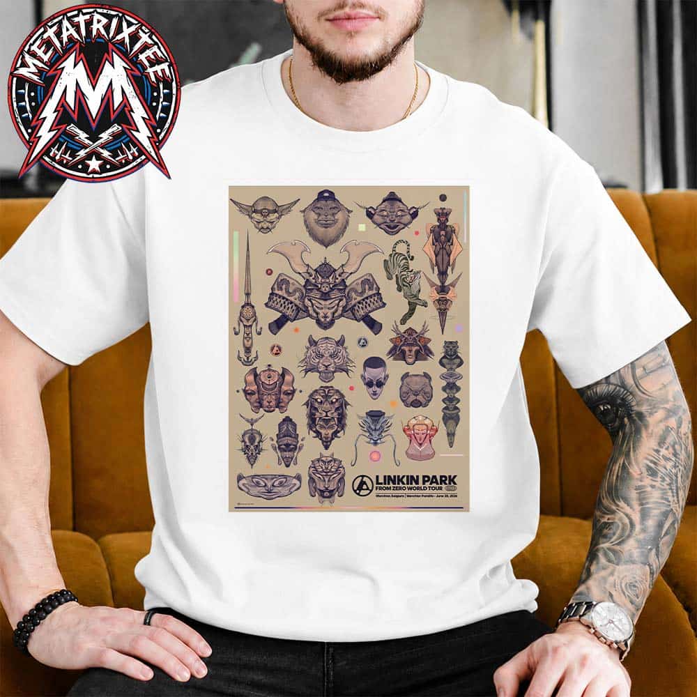Linkin Park Werchter Belgium FZ 2026 Tour Poster Artist Jose Mertz On June 28th 2026 At Werchter-Parklife All Over Print Shirt Linkin Park Werchter Belgium FZ 2026 Tour Poster Artist Jose Mertz On June 28th 2026 At Werchter-Parklife All Over Print Shirt