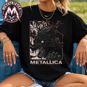 M72 Berlin Pop Up Poster Werewolf By Collin Estrada Metallica On May 30 2026 At Olympiastadion In Berlin Germany Short T-Shirt