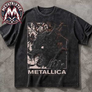 M72 Berlin Pop Up Poster Werewolf By Collin Estrada Metallica On May 30 2026 At Olympiastadion In Berlin Germany Washed T-Shirt
