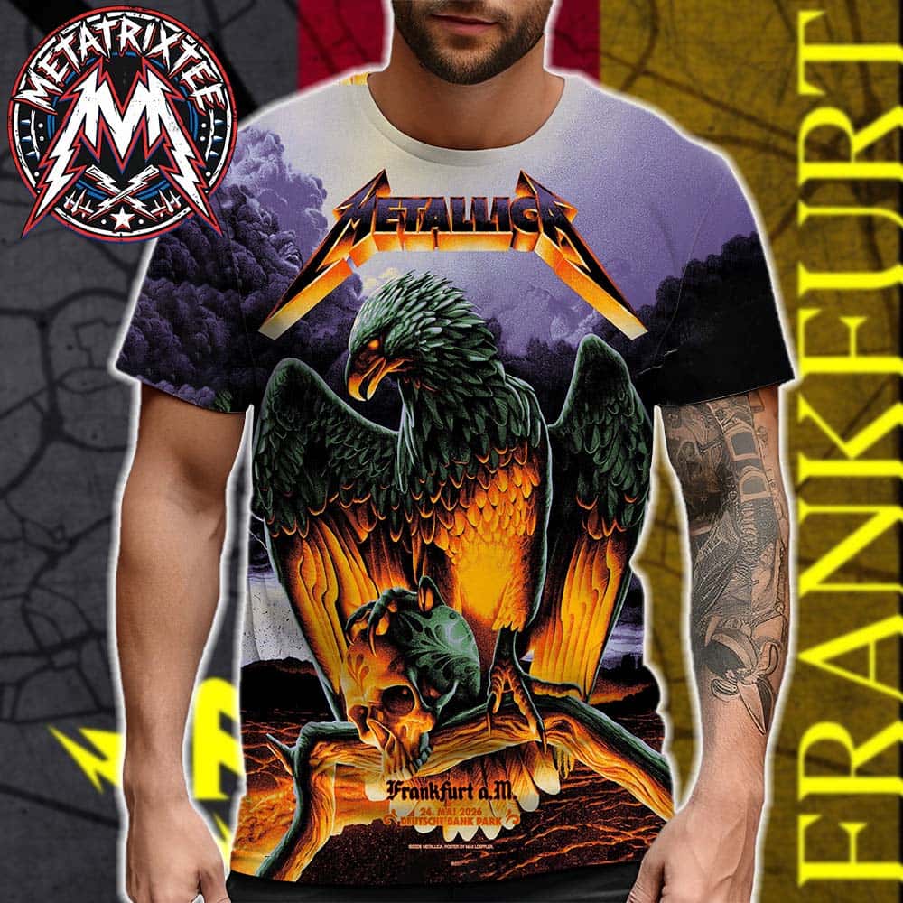 Max Loffler Poster Frankfurt Metallica Germany Night 2 On May 24th 2026 At Deutsche Bank Park M72 Frankfurt All Over Print Shirt Max Loffler Poster Frankfurt Metallica Germany Night 2 On May 24th 2026 At Deutsche Bank Park M72 Frankfurt All Over Print Shirt