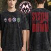 Mercadorama 2026 X System Of A Down CDMX Pop-Up Estadio GNP Seguros Tee Cover For May 27 And 28 Washed Hoodie T-Shirt