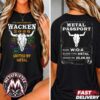 Hell Party 2026 Tee For Wacken Open Air 2026 Festival 35th Anniversary On July 29 To August 1 2026 Two Sided Black T-Shirt Hell Party 2026 Tee For Wacken Open Air 2026 Festival 35th Anniversary On July 29 To August 1 2026 Two Sided Black T-Shirt