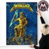 Pop-Up M72 Bucharest Concert Poster By Maxx242 Metallica On May 13th 2026 At Arena Nationala In Bucharest Romania Poster Canvas