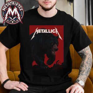 Metallica M72 Berlin Main Show Poster Bear By Philip Janta In Berlin Germany On May 30 2026 At Olympiastadion Short T-Shirt