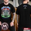 Papa Roach Europe Summer 2026 Rise of The Roach Cities List For June Two Sided Print Unisex T-Shirt