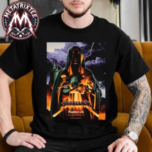 Night 1 Frankfurt Germany Metallica Tonight Poster Artist Max Loffler At Deutsche Bank Park M72 Frankfurt On May 22nd 2026 Short T-Shirt