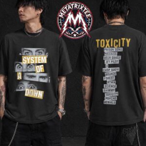 Official System Of A Down x Mercadorama 2026 Merch Toxicity List Tee CDMX Mexico 2026 Classic T-Shirt