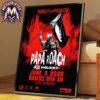Dresden Germany Papa Roach Poster For Messe On June 23 Rise of The Roach Tour 2026 High-Quality Poster Canvas Dresden Germany Papa Roach Poster For Messe On June 23 Rise of The Roach Tour 2026 High-Quality Poster Canvas