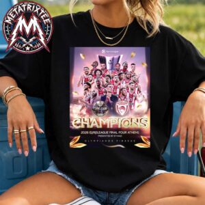 Olympiacos Piraeus Have Been Crowned The 2026 EuroLeague Champions Short T-Shirt