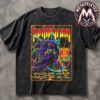 Pentagram Spring Tour 2026 Cosmic Bobby Poster Dates List For May 20 To May 31 Black Washed T-Shirt