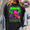 3D 2026 Tour Tee Eddie Iron Maiden Run For Your Lives 2026 Cities List Black Washed T-Shirt