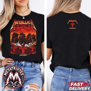 Pop-Up M72 Bucharest Merch Maxx242 Tee Metallica On May 13th 2026 At Arena Nationala In Bucharest Romania Women T-Shirt