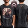 Metallica Athens 2026 Merch Tee For Olympic Stadium M72 Athens Greece On Saturday May 9th 2026 Black Washed T-Shirt