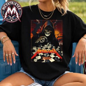 Pop-Up M72 Frankfurt Tonight Poster By Vance Kelly Metallica On May 22nd and 24th 2026 At Deutsche Bank Park In Frankfurt Germany Womens T-Shirt