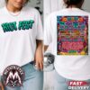 Europe 2026 Megadeth Skull Splitting Metal Tee Fast Loud And Rude White Short T-Shirt