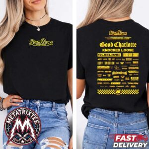 Slam Dunk Festival 2026 SDF26 Lineup Tee For South And North May 23rd And 24th 2026 Two Sided Print T-Shirt