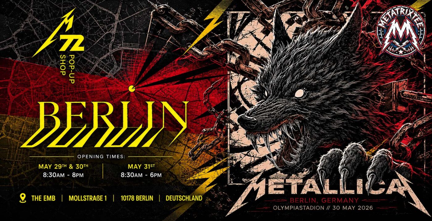 Steel and Stone Metallica M72 Takeover of Berlin’s Olympiastadion