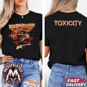 System Of A Down x Mercadorama 2026 Merch Toxicity Tee CDMX Mexico 2026 On May 27 And 28 2026 Short T-Shirt