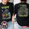 Testament Merch Thrash Of The Titans Tee Spring 2026 North America Tour Two Sided Short T-Shirt Testament Merch Thrash Of The Titans Tee Spring 2026 North America Tour Two Sided Short T-Shirt