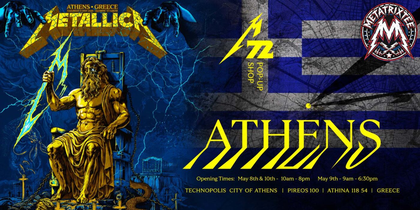 The Night the Aegean Shook Metallica Evaporates a 16 Year Drought in Athens