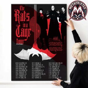 The Smashing Pumpkins The Rats In A Cage Tour 2026 Dates List For North America Premium Poster Canvas