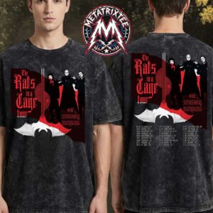 The Smashing Pumpkins The Rats In A Cage Tour 2026 Dates List For North America Vintage Washed T-Shirt