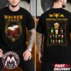 Wacken Open Air Festival 2026 Desert Crowd 2026 Tee For 35th Anniversary On July 29 To August 1 2026 Unisex T-Shirt