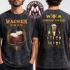 Wacken Open Air Festival 2026 Angry Cow Tee For 35th Anniversary On July 29 To August 1 2026 Black Washed T-Shirt Wacken Open Air Festival 2026 Angry Cow Tee For 35th Anniversary On July 29 To August 1 2026 Black Washed T-Shirt