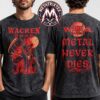 Wacken Open Air Festival 2026 The World Unites At Wacken 2026 Tee For 35th Anniversary On July 29 To August 1 2026 Black Washed T-Shirt
