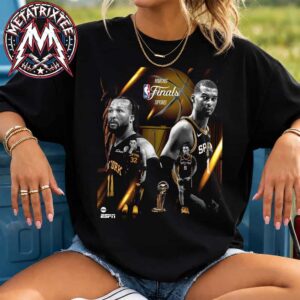2026 NBA Finals Are Set ESPN Cover San Antonio Spurs Head To Head New York Knicks Black Short T-Shirt
