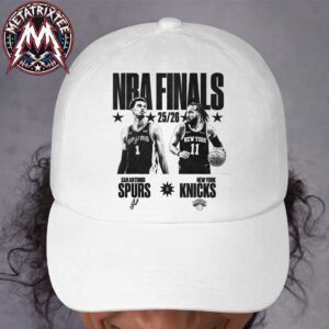 2026 NBA Finals Wemby Head To Head Brunson In Matchup San Antonio Spurs Vs New York Knicks Classic Cap Snapback Hat