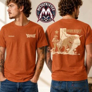 2026 Whiskey Myers Austin Texas Merch Tee For Moody Center On May 17 The Southern Hospitality Tour 2026 Orange T-Shirt