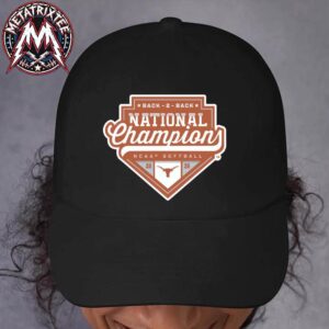 2026 Women’s College World Series Texas Longhorns Softball Named To NCAA National Champions 2026 Logo Hat Cap