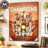 Congrats Texas Longhorns Softball Back 2 Back NCAA National Champions 2026 Premium Poster Canvas Congrats Texas Longhorns Softball Back 2 Back NCAA National Champions 2026 Premium Poster Canvas